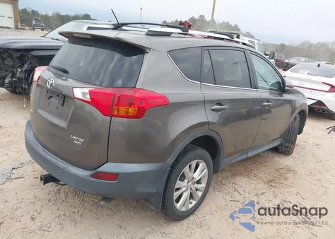 2015 Toyota Rav4 Limited z USA, uszkodzony, nr VIN 2T3DFREVXFW378937